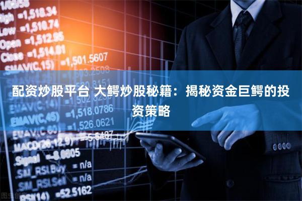 配资炒股平台 大鳄炒股秘籍：揭秘资金巨鳄的投资策略