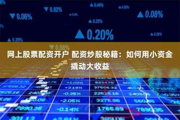 网上股票配资开户 配资炒股秘籍:如何用小资金撬动大收益